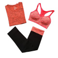 High quality woman fitness pants yoga leggins bra set underwear bra set